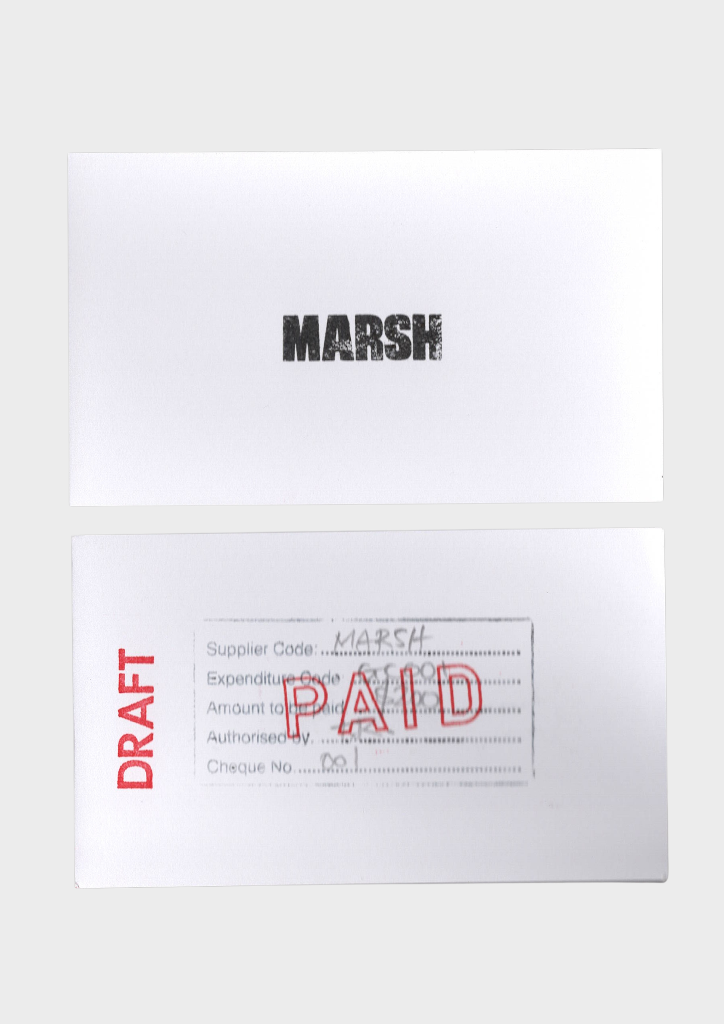 MARSH Gift Card
