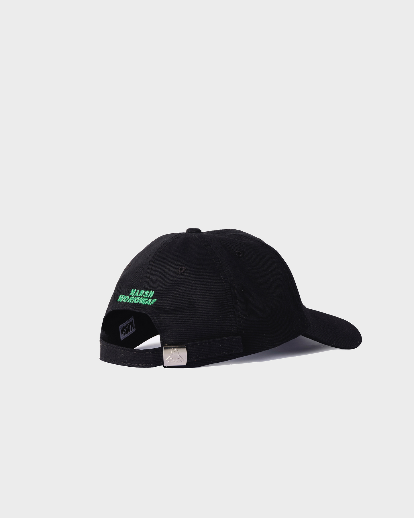 MARSH LOGO CAP - Organic Cotton, Black