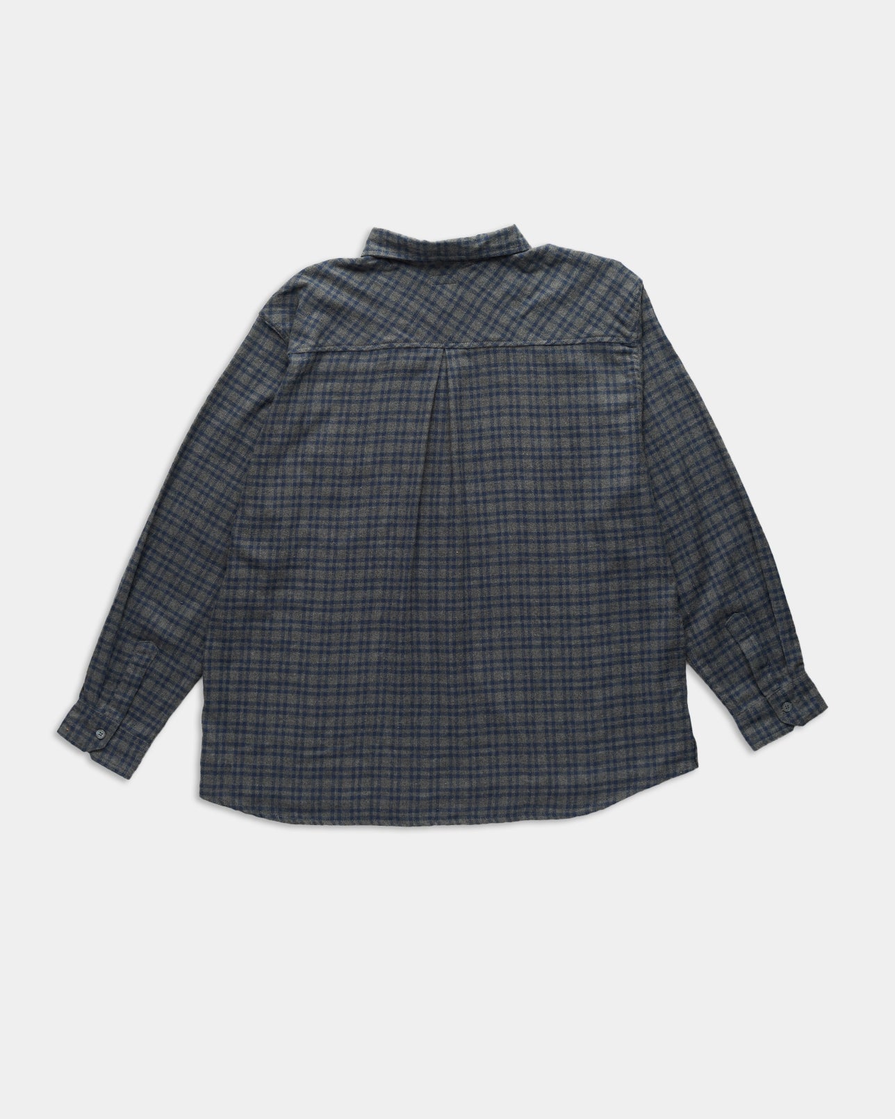 Flannel Work Shirt - Blue Fog Durable and Comfortable