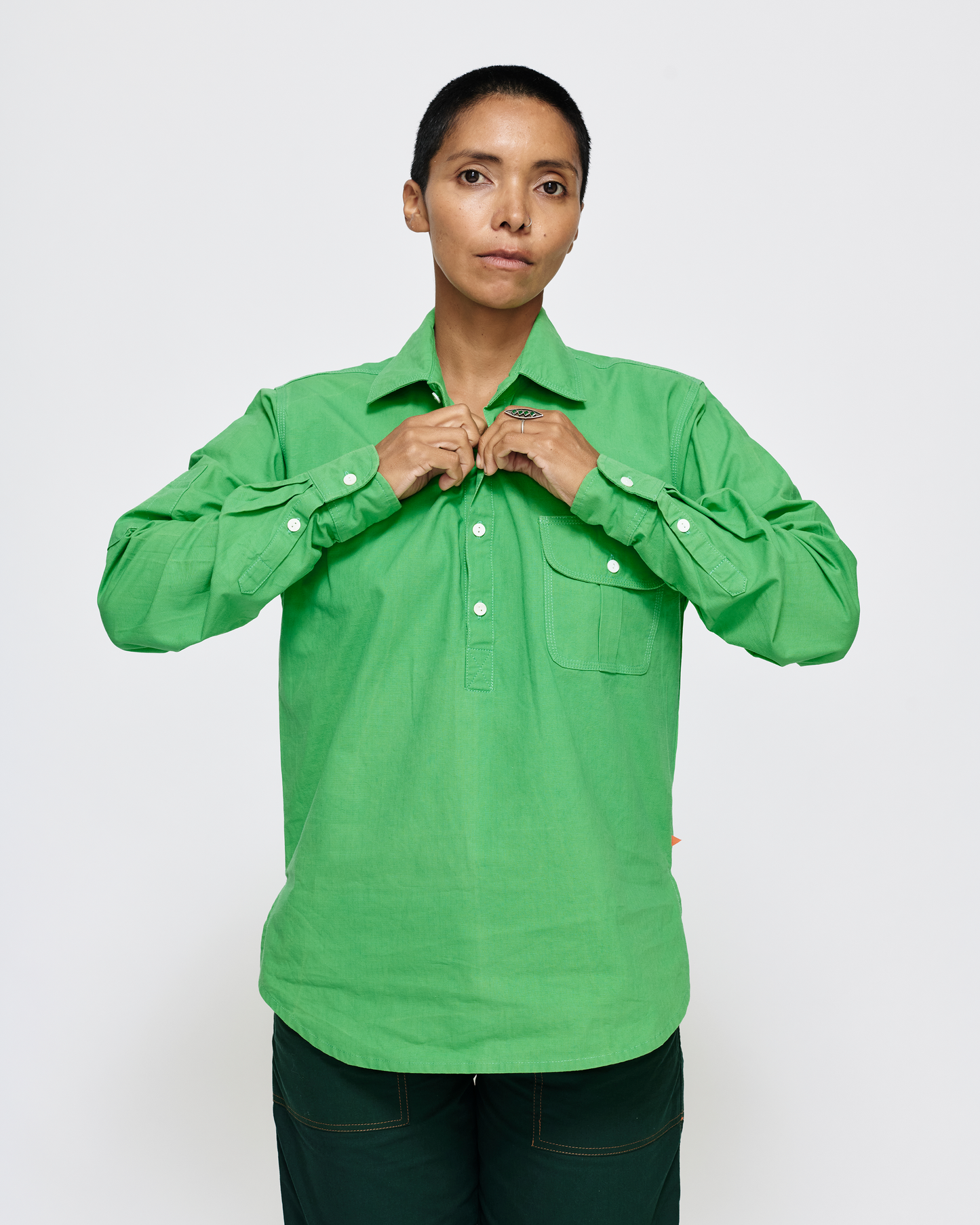 Work Shirt - Bright Green