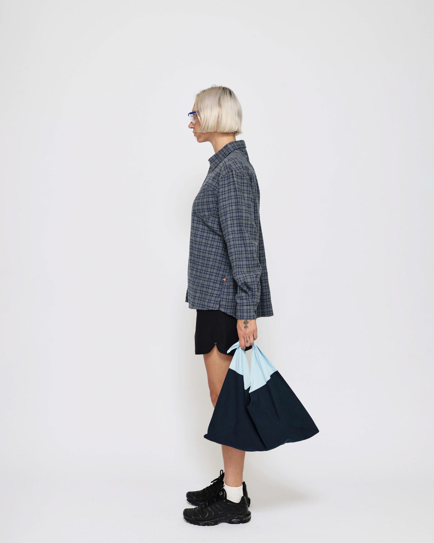 Flannel Work Shirt - Blue Fog