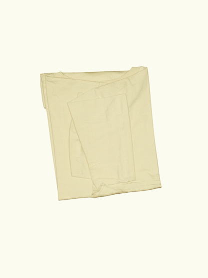 MARSH Lightweight T-shirt - Organic Cotton, Butter Yellow