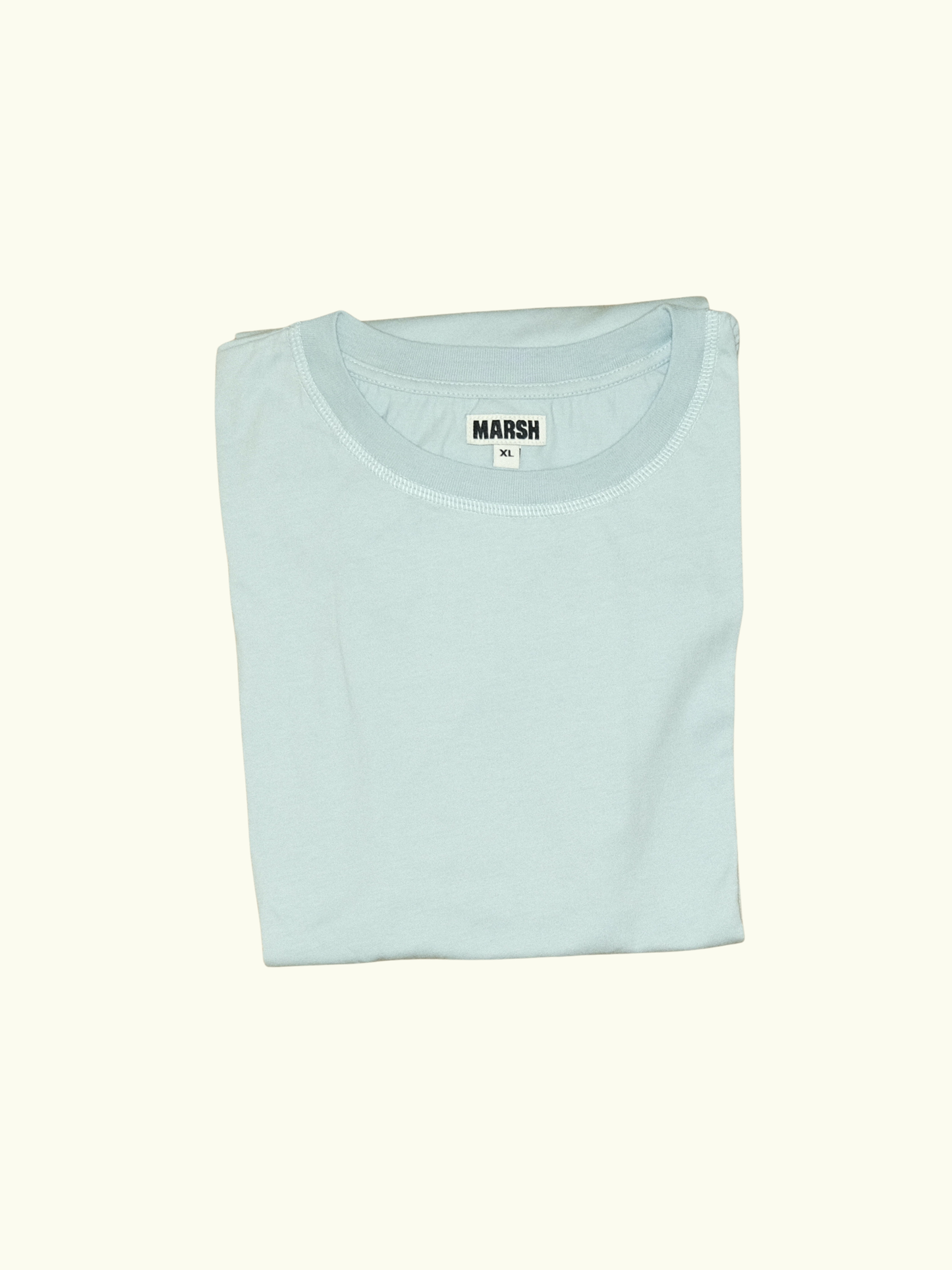 MARSH Lightweight T-shirt - Organic Cotton, Light Blue