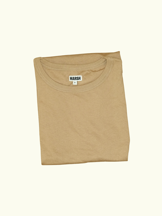 MARSH Everyday T-shirt - Recycled Cotton, Clay