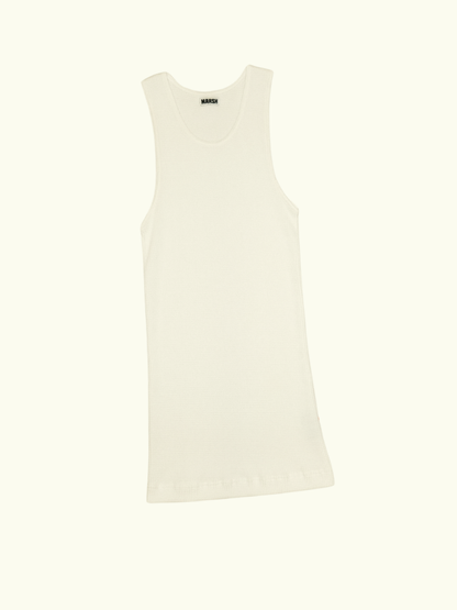 MARSH Tank - Cotton Waffle, White