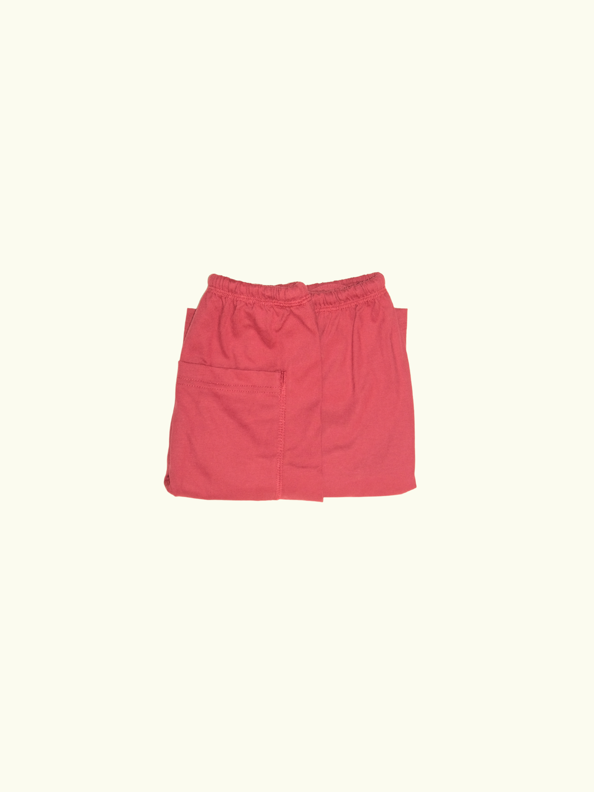 MARSH Drawstring Shorts - Yarn Dyed Cotton, Maroon