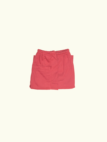 MARSH Drawstring Shorts - Yarn Dyed Cotton, Maroon