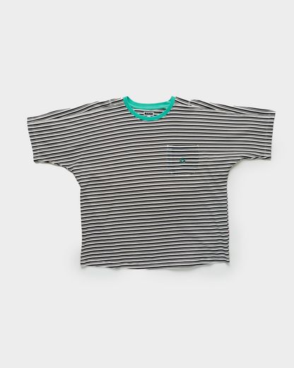 Sailor Stripe T-shirt - Black and Ecru Stripe