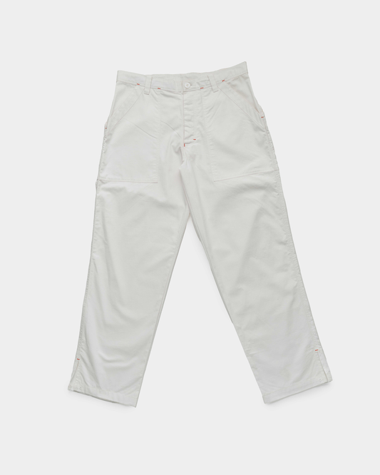 Deep Pocket Pant - White