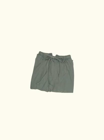 MARSH Drawstring Shorts - Yarn Dyed Cotton, Charcoal