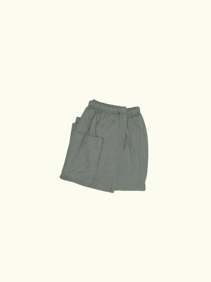 MARSH Drawstring Shorts - Yarn Dyed Cotton, Charcoal