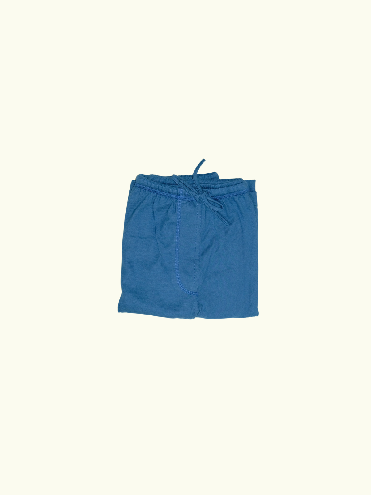 MARSH Drawstring Shorts - Yarn Dyed Cotton, Blue