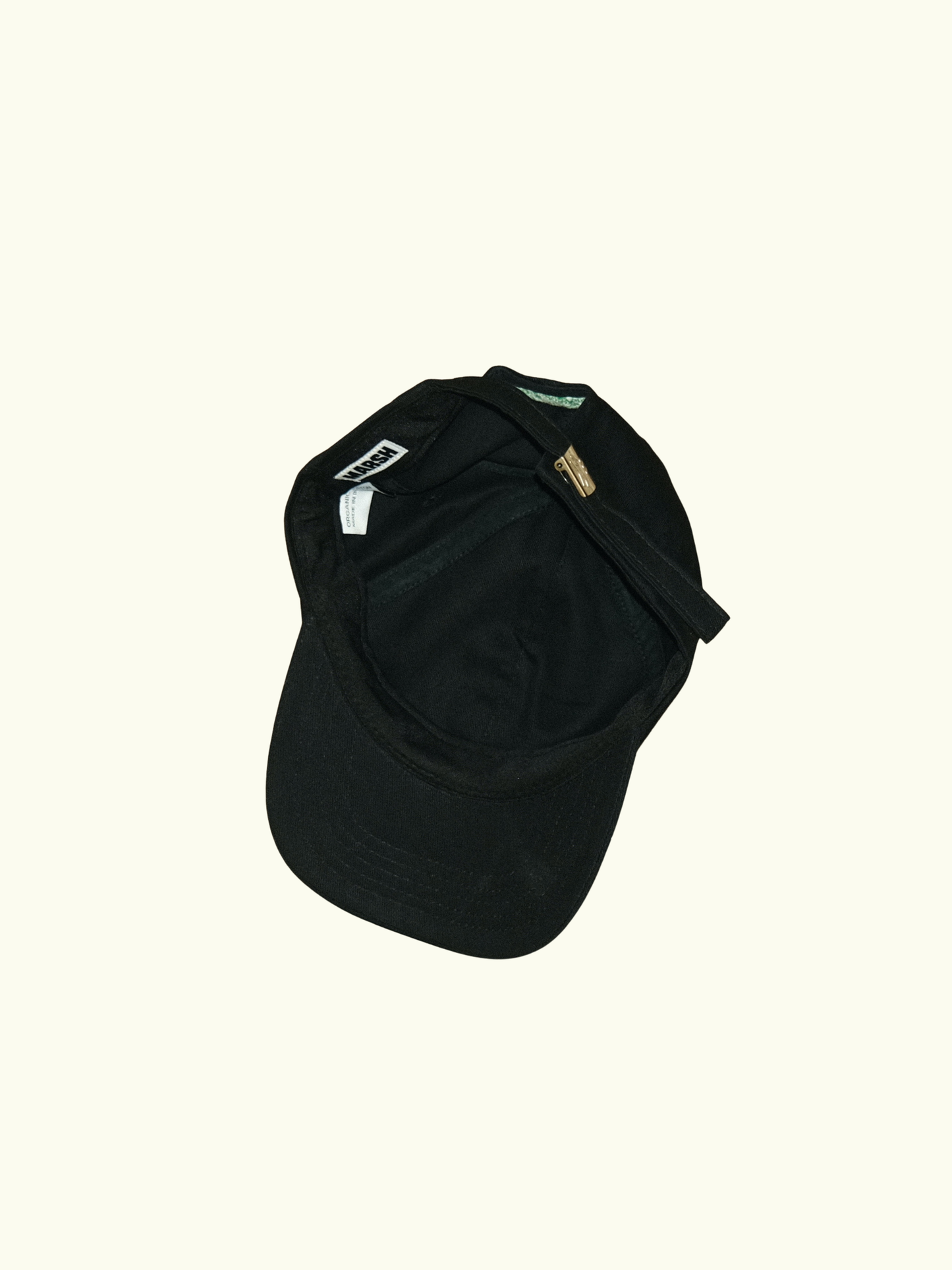 MARSH LOGO CAP - Organic Cotton, Black