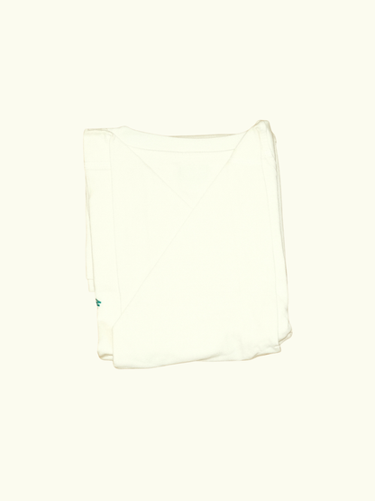 MARSH Long Sleeve T-Shirt - Organic Cotton, White