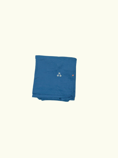 MARSH Drawstring Shorts - Yarn Dyed Cotton, Blue