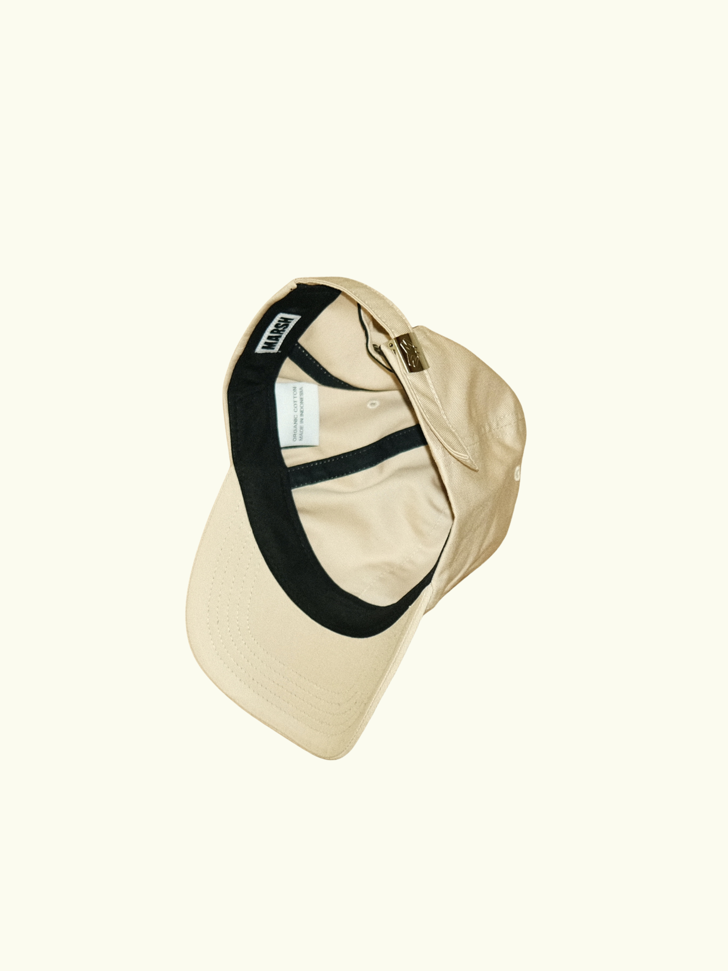 MARSH LOGO CAP - Organic Cotton, Sand