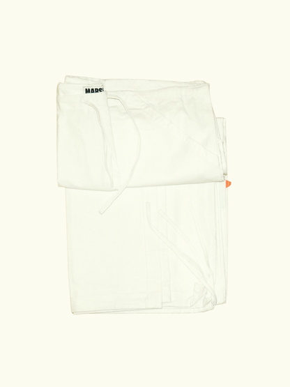 MARSH Drawstring Pant - Cotton Ripstop, White