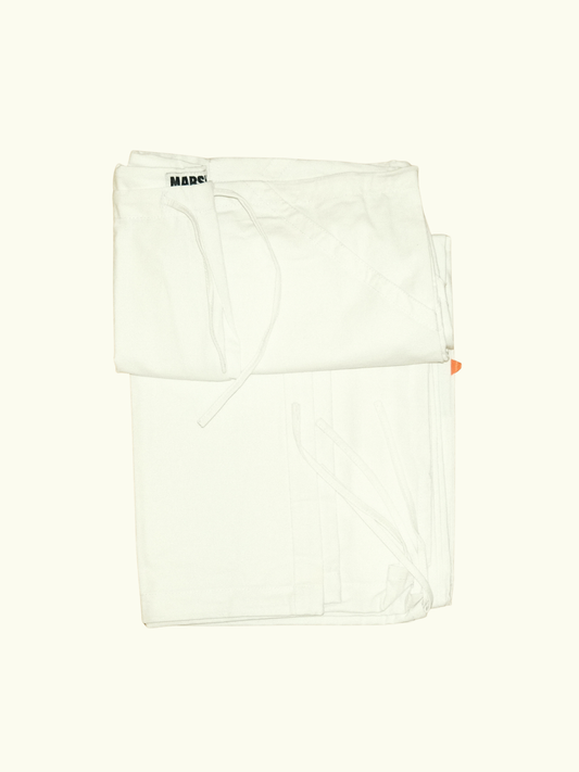 MARSH Drawstring Pant - Cotton Ripstop, White