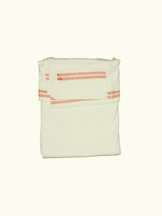 MARSH Hemp Pullover - Long Sleeve, White