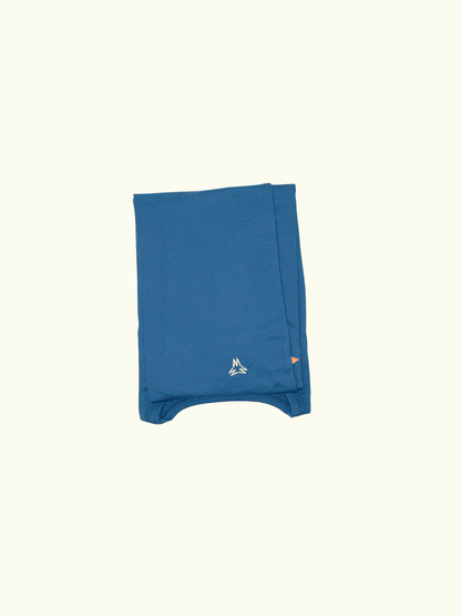 MARSH T-Shirt - Yarn Dyed Cotton, Blue