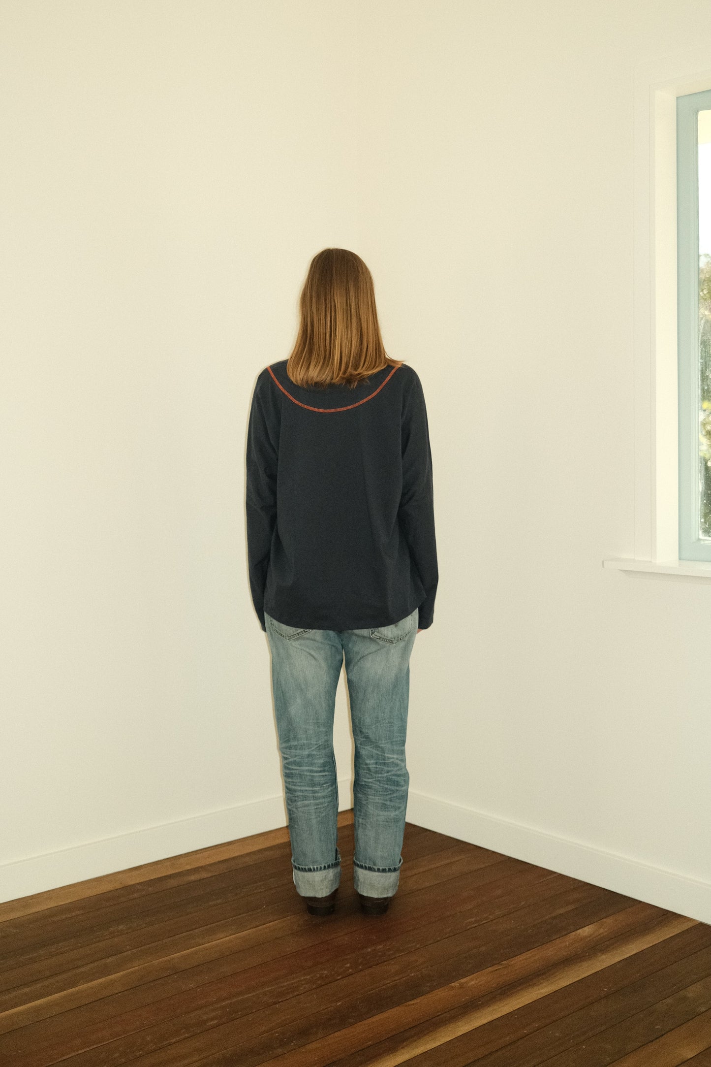 MARSH Hemp Long Sleeve - Hemp/Cotton, Navy