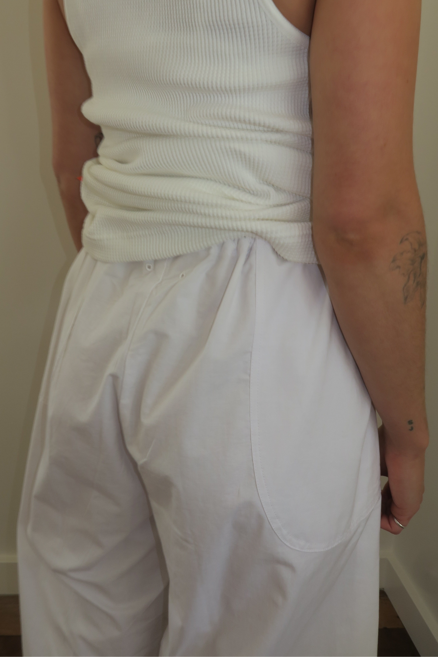 MARSH Tank - Cotton Waffle, White