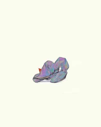 MARSH Reflective Charcoal Scrunchie