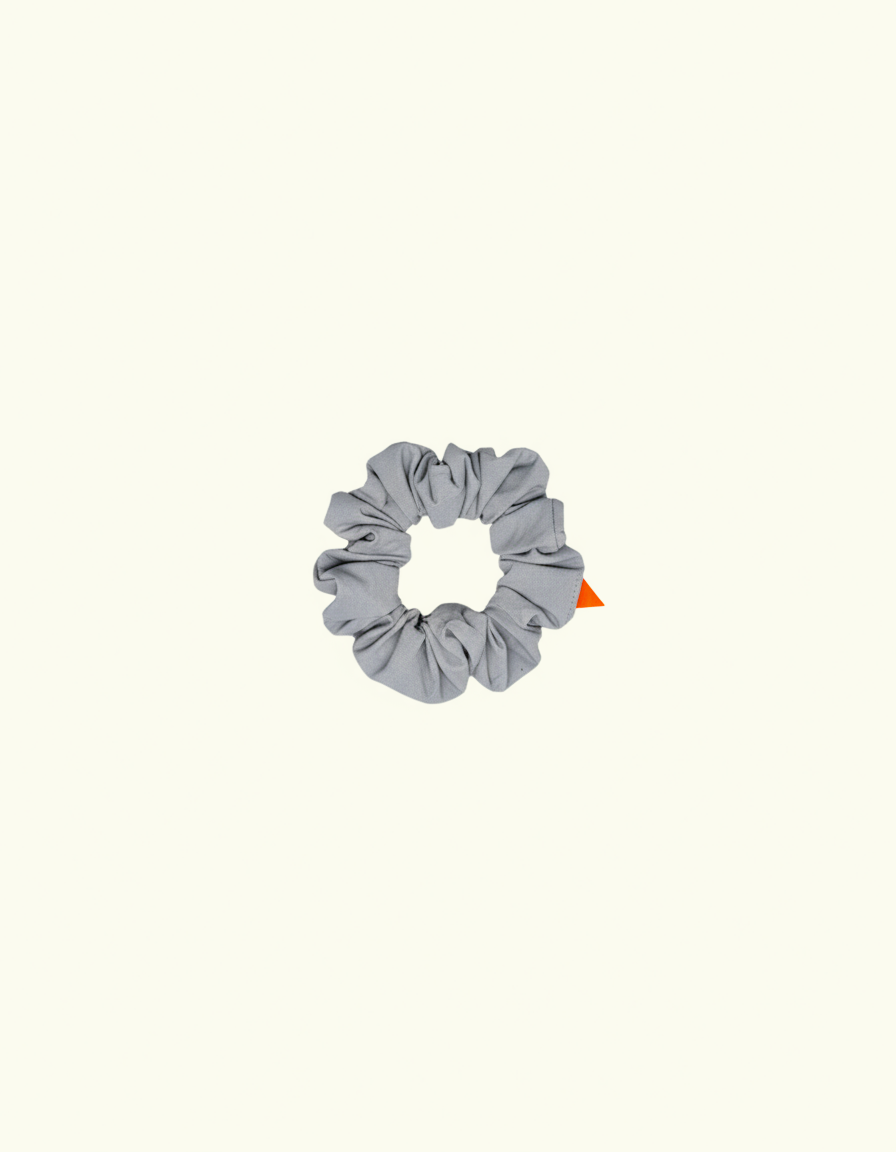 MARSH Reflective Grey Scrunchie