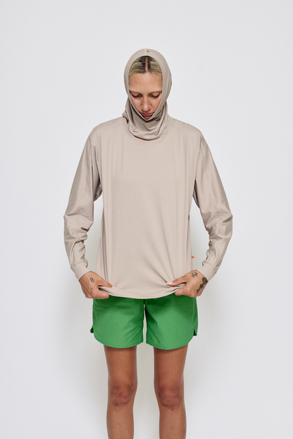 Wet Long Sleeve Shirt - Steele