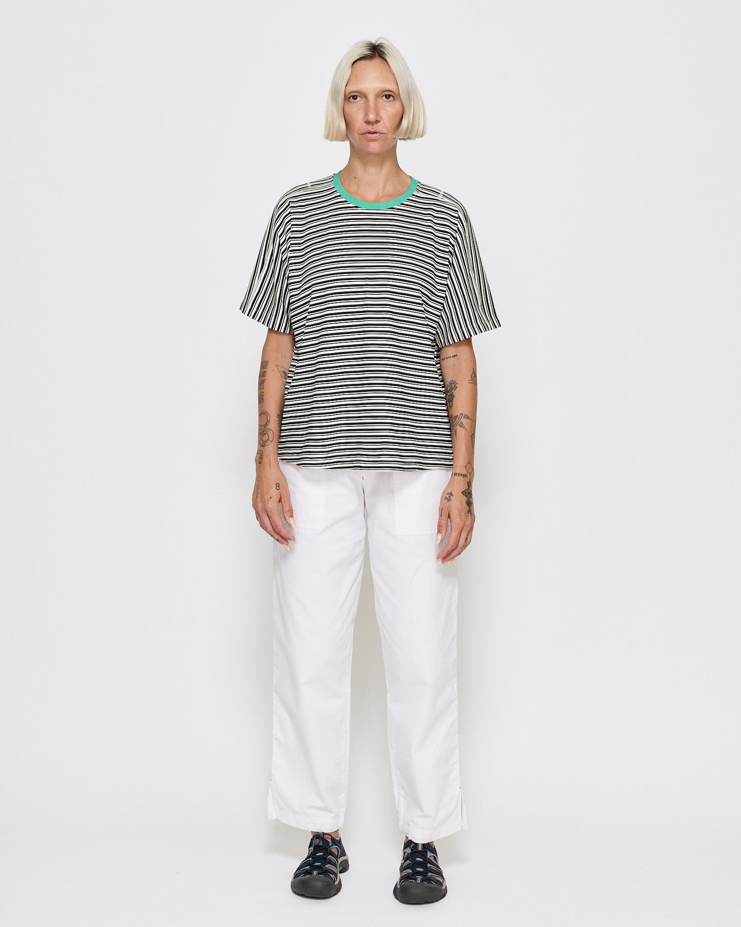 Deep Pocket Pant - White