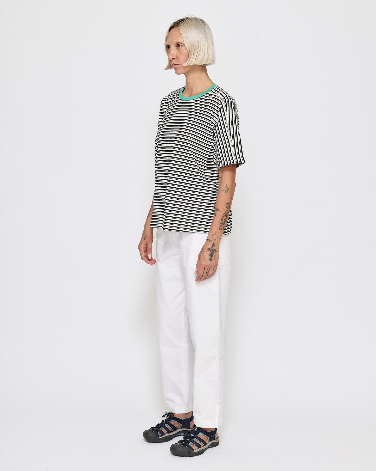 Deep Pocket Pant - White