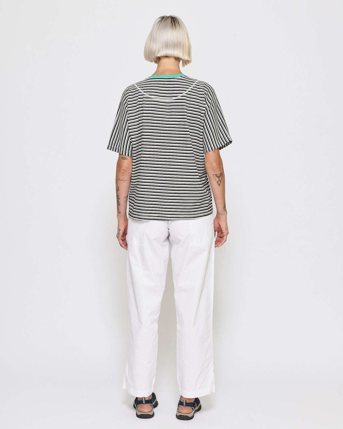 Deep Pocket Pant - White