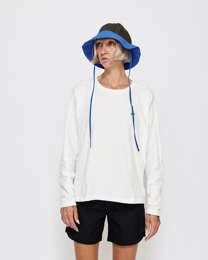 Weighted Long Sleeve Shirt - White