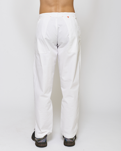 Deep Pocket Pant - White