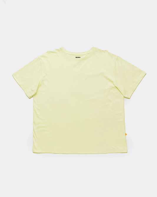 MARSH Lightweight T-shirt - Organic Cotton, Butter Yellow