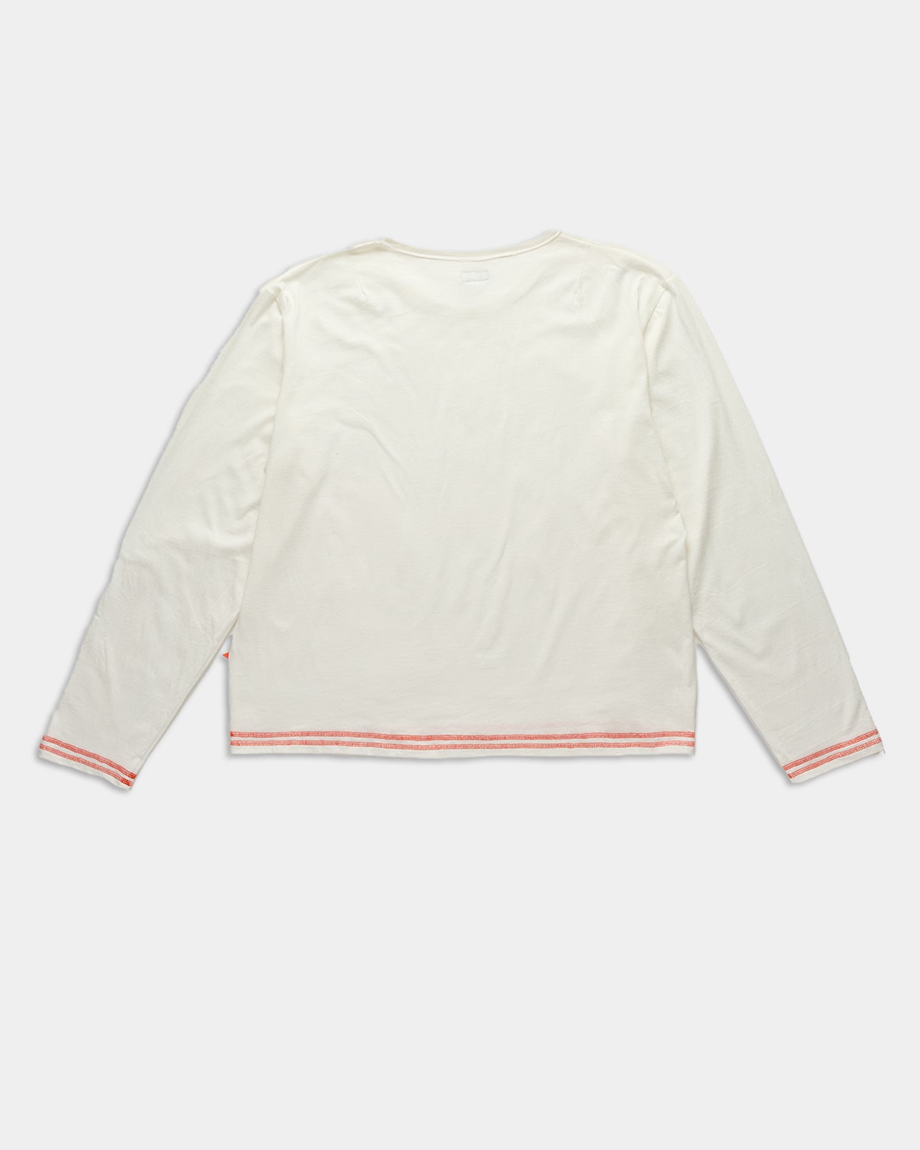 Relaxed Fit Hemp Long Sleeve Pullover - SHELL