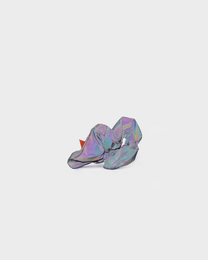 Scrunchie - Reflective Charcoal / High Vis