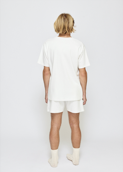 MARSH Everyday T-shirt - Organic Cotton, White Logo (Sample)
