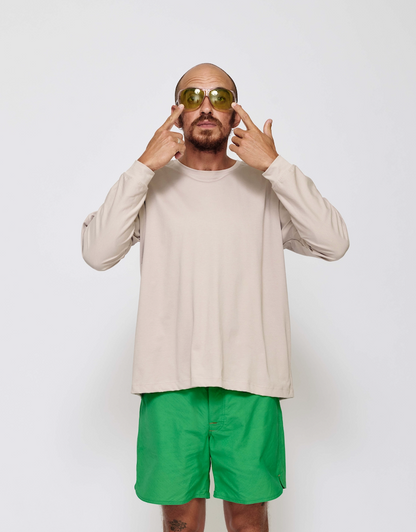 Wet Long Sleeve Shirt - Steele